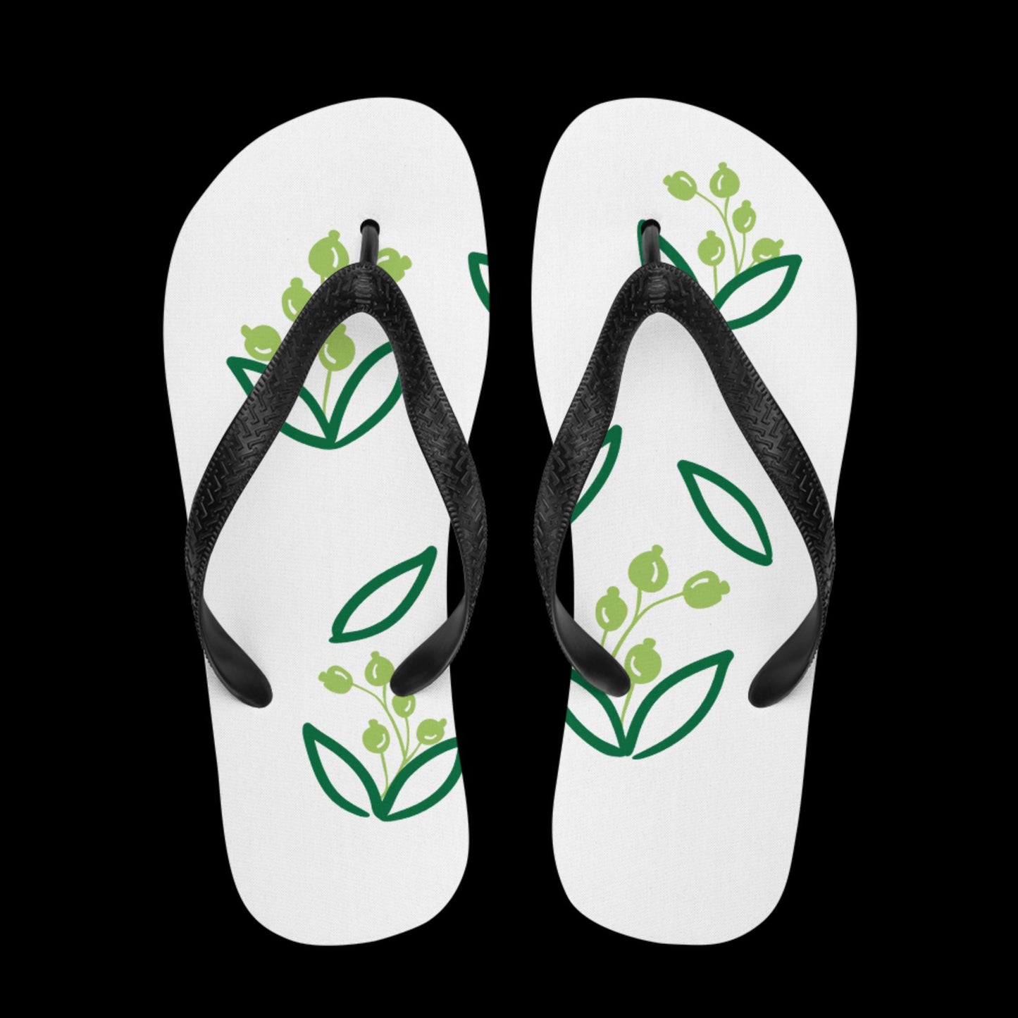 Floral Flip-Flops