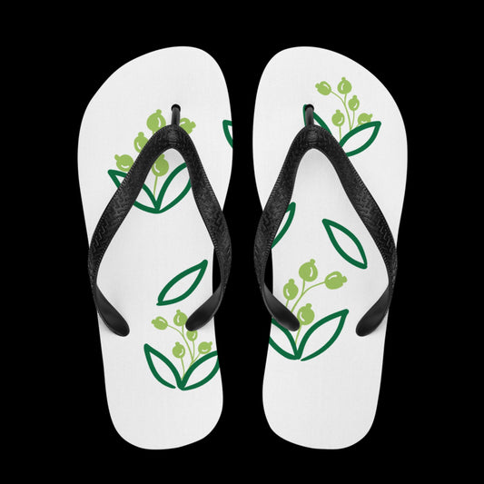 Floral Flip-Flops